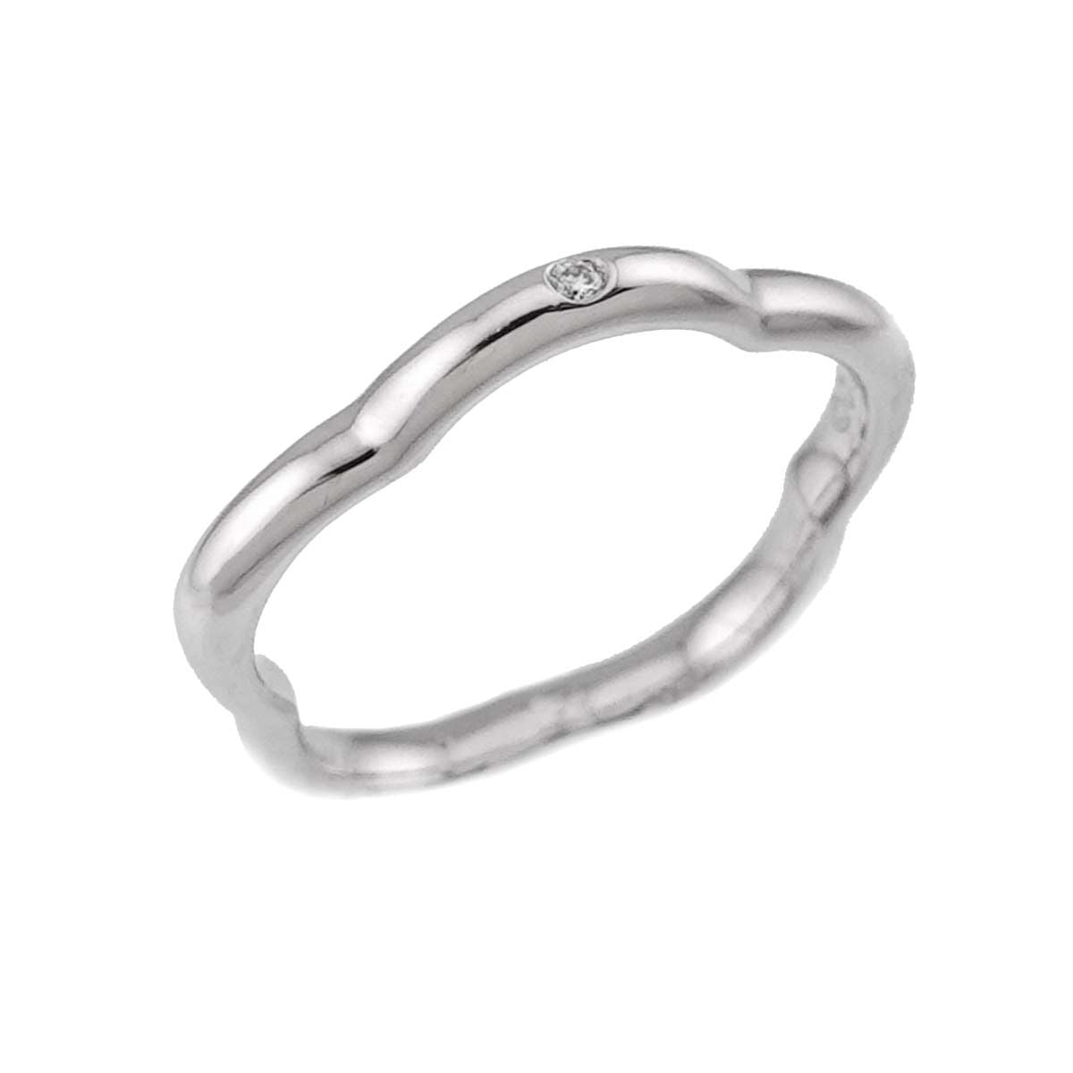 Chanel Camellia 47 Ring Diamond 18K White Gold 750 — view 6