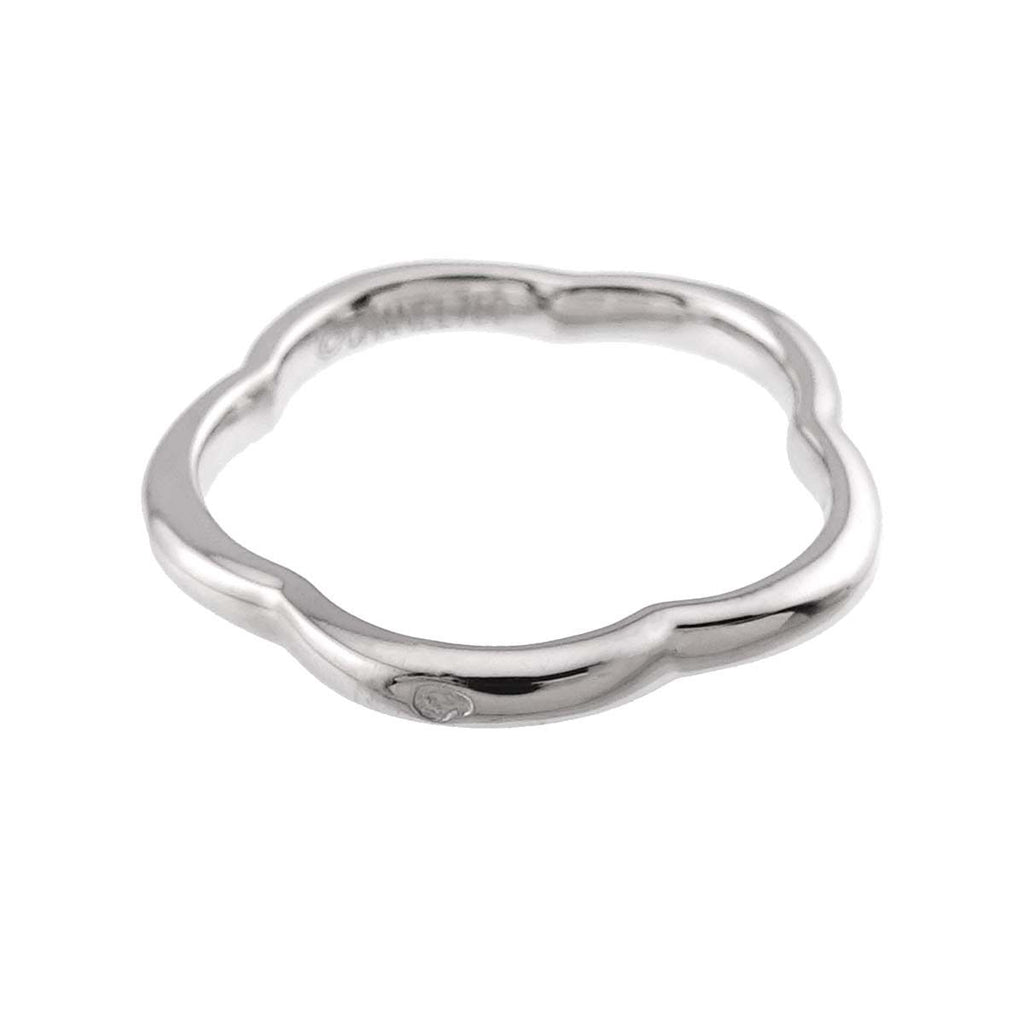 Chanel Camellia 47 Ring Diamond 18K White Gold 750 — view 5