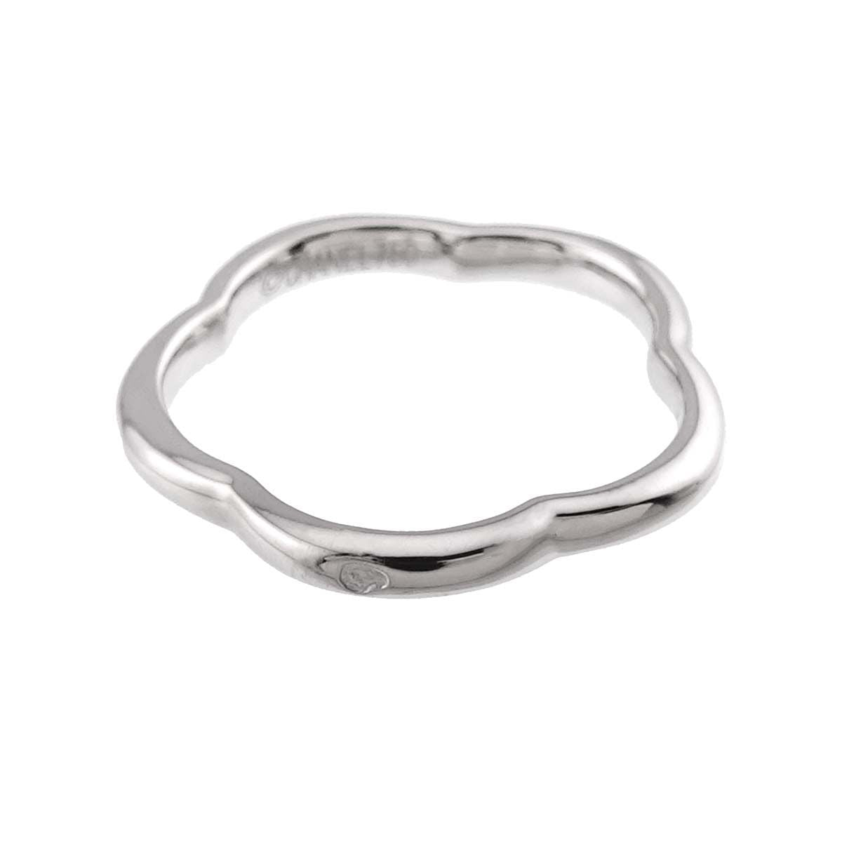 Chanel Camellia 47 Ring Diamond 18K White Gold 750 — view 5