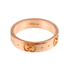 Gucci Icon Ring 18k Pink Gold 750 — view 3