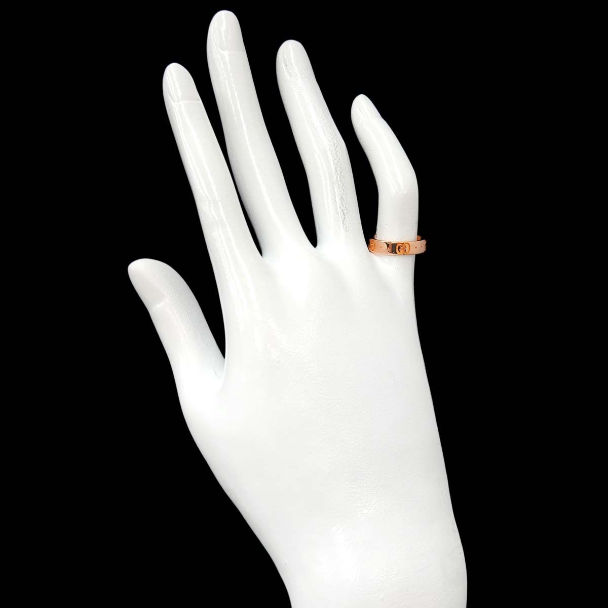 Gucci Icon Ring 18k Pink Gold 750 — view 8