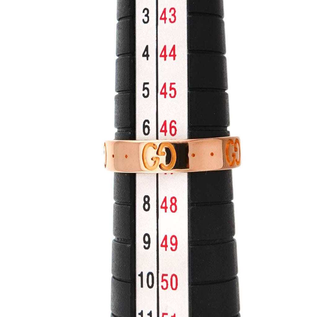 Gucci Icon Ring 18k Pink Gold 750 — view 7
