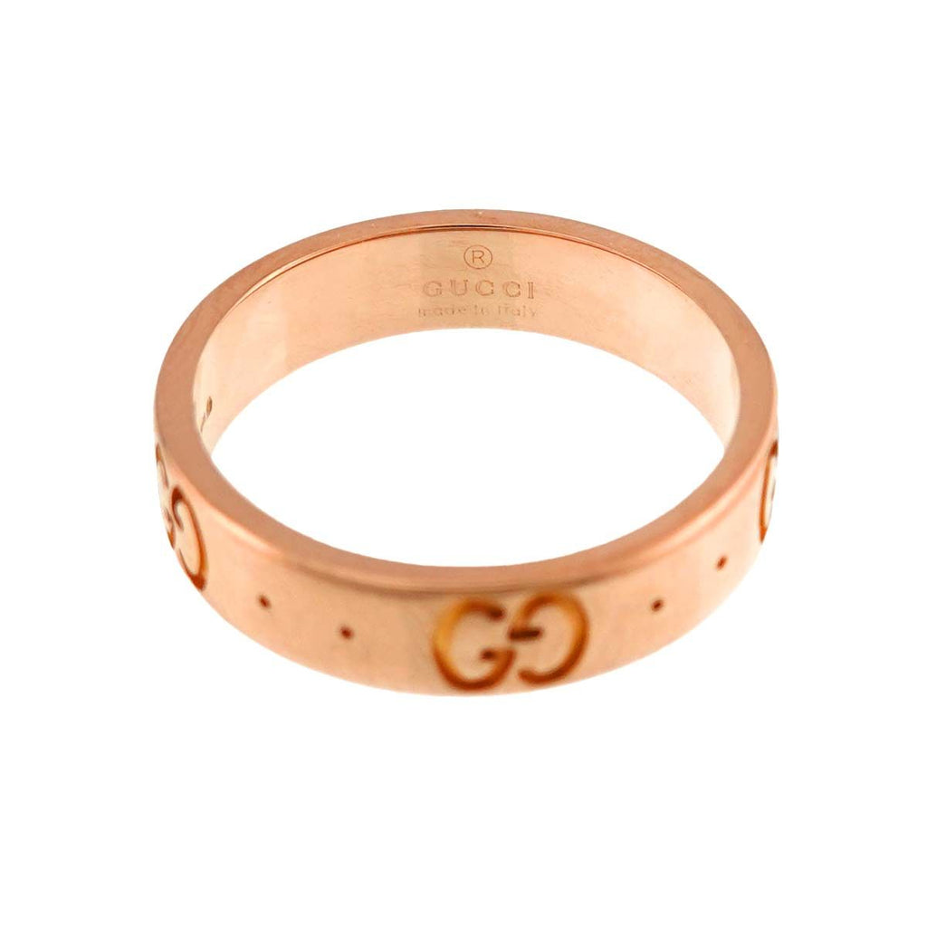 Gucci Icon Ring 18k Pink Gold 750 — view 5