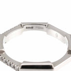 Gucci Link to Love Ring Diamond Platinum — view 4
