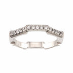 Gucci Link to Love Ring Diamond Platinum — view 2