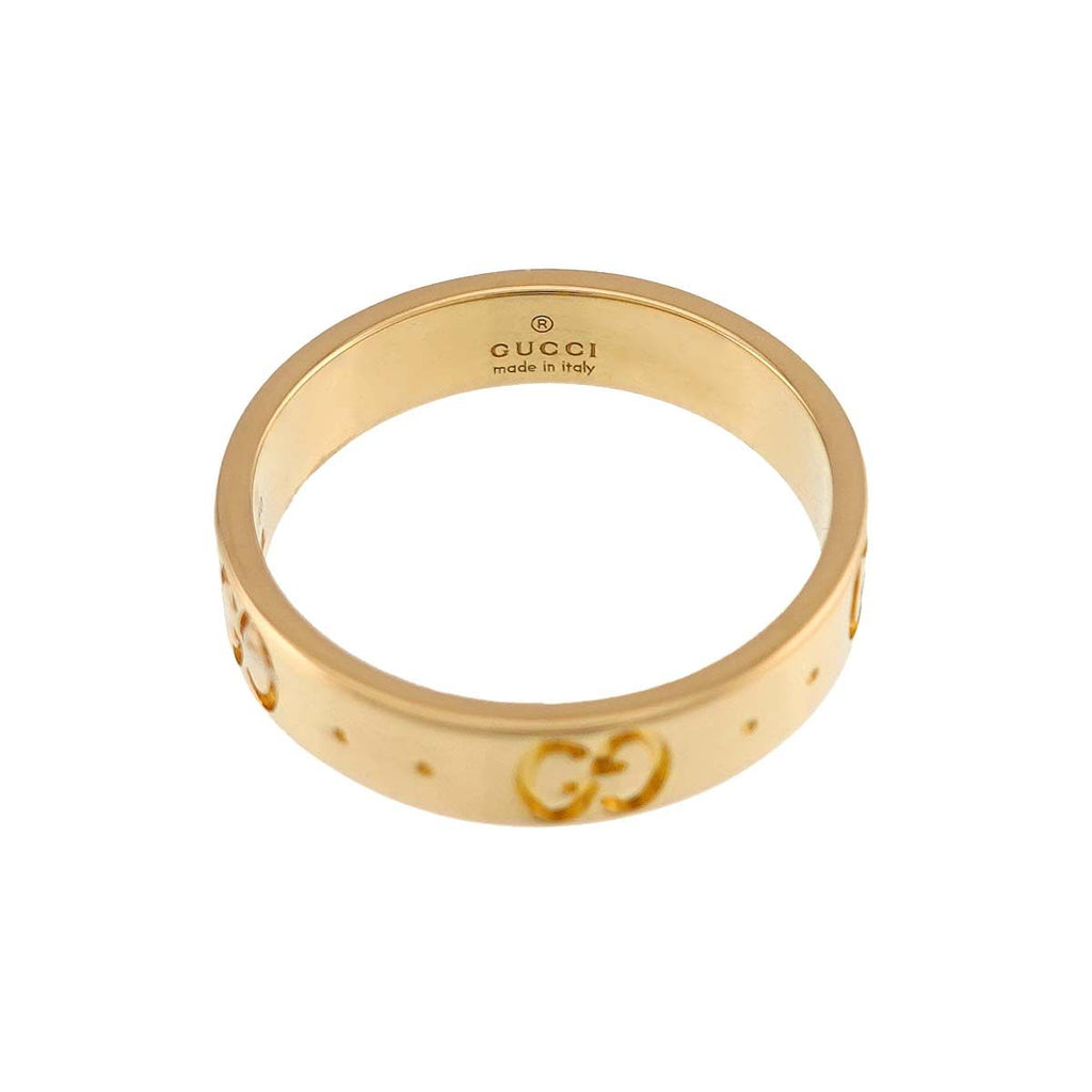 Gucci Icon Ring 18k Yellow Gold 750 — view 3