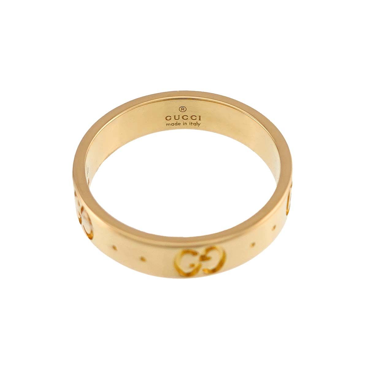 Gucci Icon Ring 18k Yellow Gold 750 — view 3