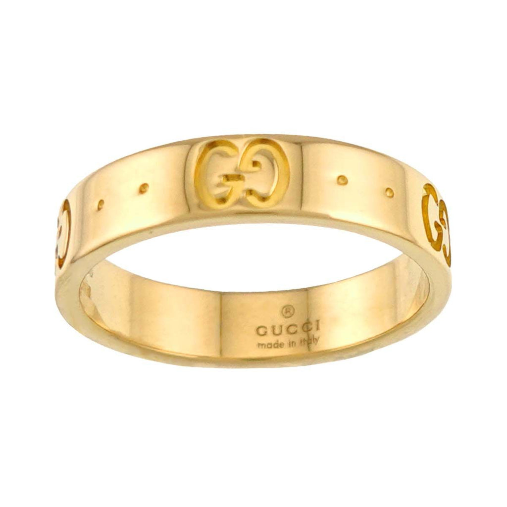 Gucci Icon Ring 18k Yellow Gold 750 — view 2