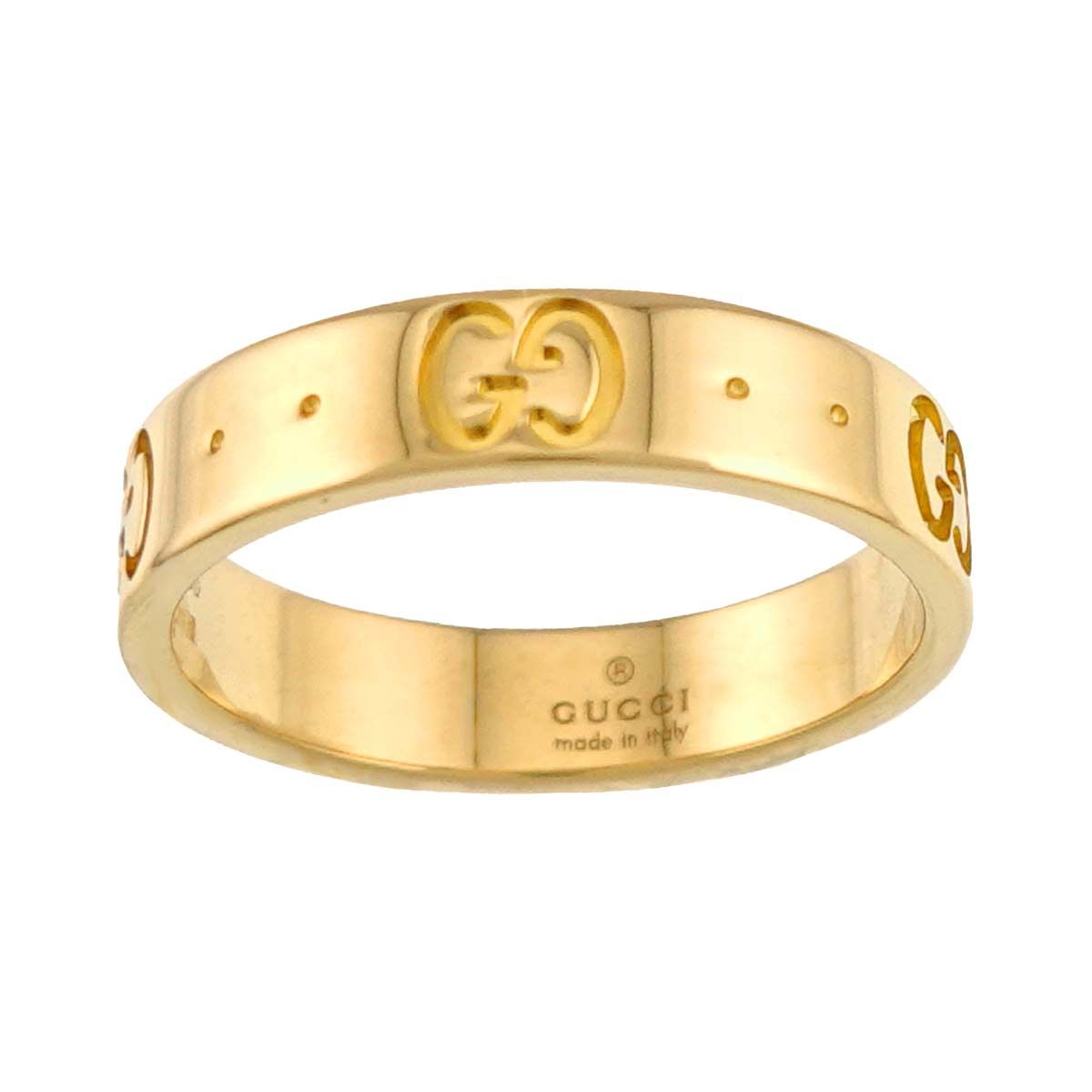 Gucci Icon Ring 18k Yellow Gold 750 — view 2