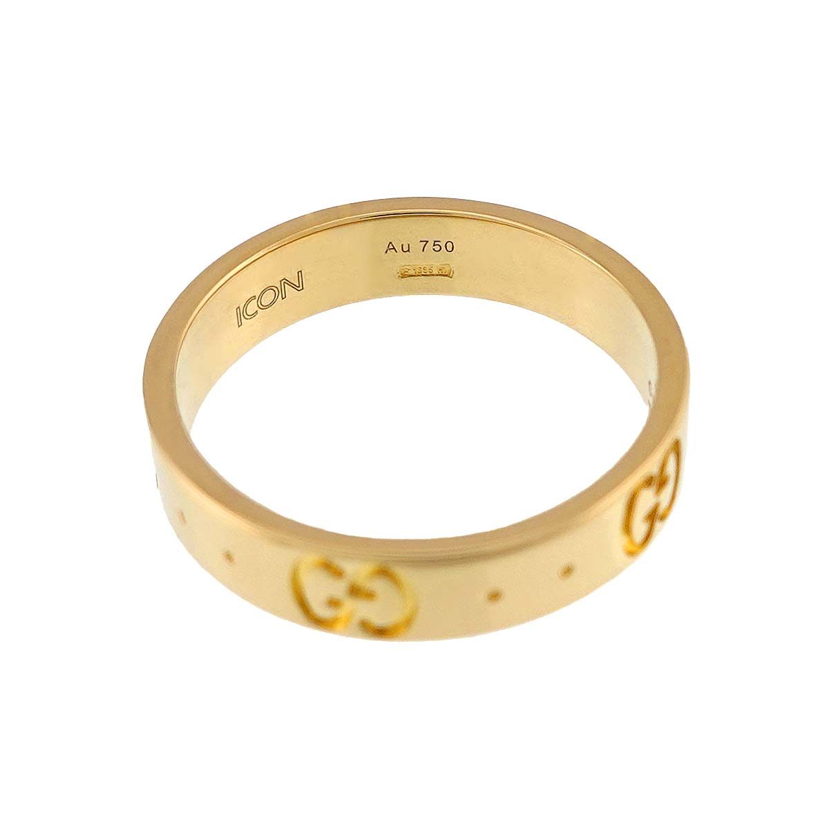 Gucci Icon Ring 18k Yellow Gold 750 — view 5