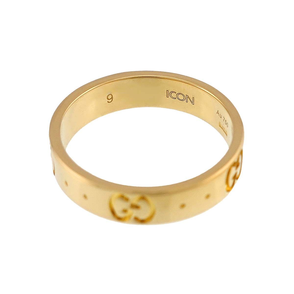 Gucci Icon Ring 18k Yellow Gold 750 — view 4