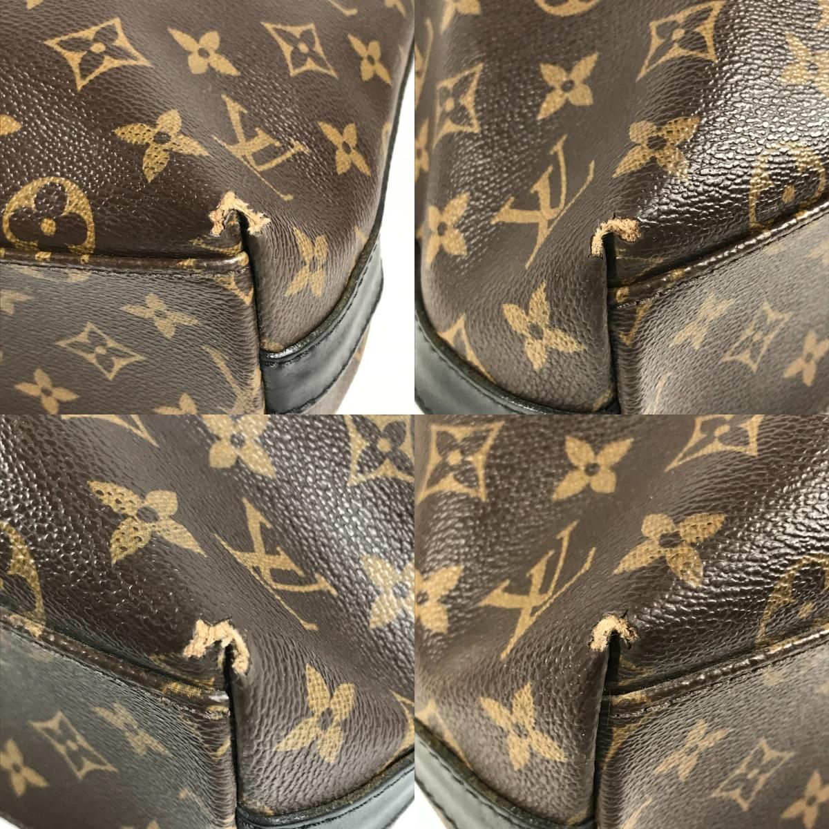 Louis Vuitton Tote Bag Kitan Monogram Macassar Canvas Brown — view 7