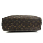 Louis Vuitton Tote Bag Kitan Monogram Macassar Canvas Brown — view 6