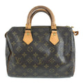 Louis Vuitton Handbag Speedy 25 Monogram Canvas Brown