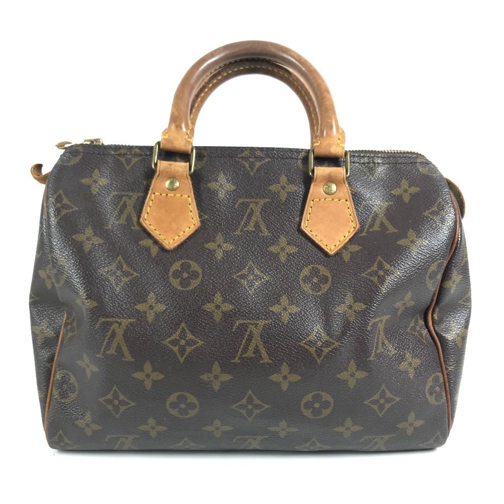 Louis Vuitton Handbag Speedy 25 Monogram Canvas Brown — view 2