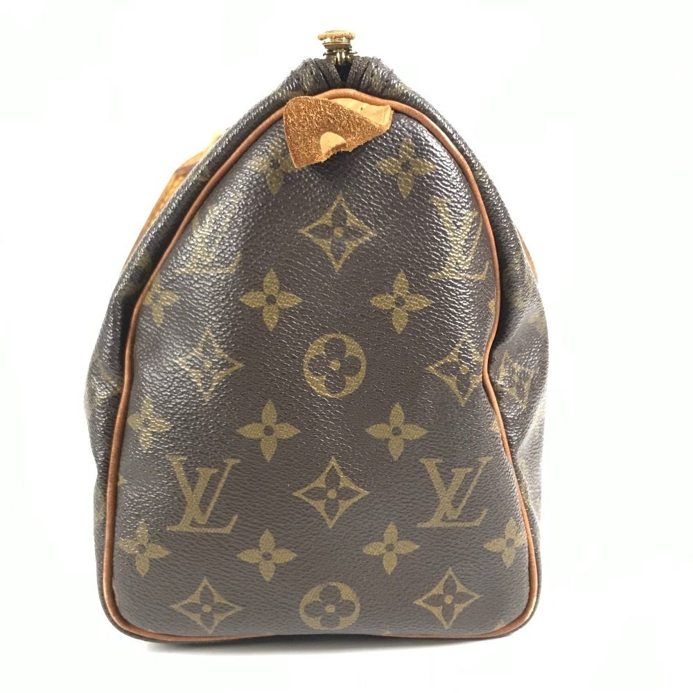 Louis Vuitton Handbag Speedy 25 Monogram Canvas Brown — view 4