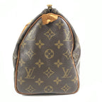 Louis Vuitton Handbag Speedy 25 Monogram Canvas Brown — view 4