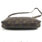 Louis Vuitton Shoulder Bag Pochette Accessoires Monogram Canvas Brown — view 5