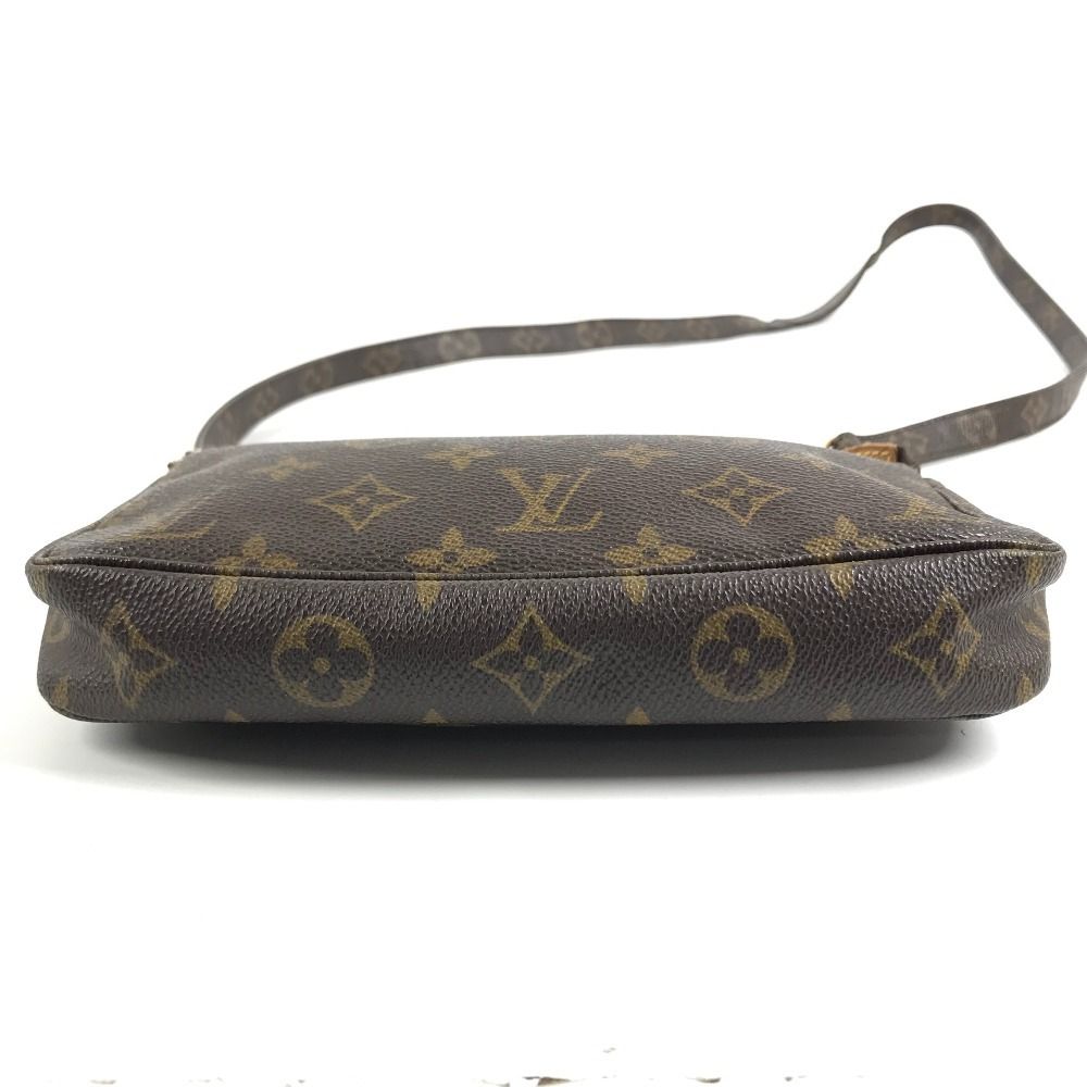 Louis Vuitton Shoulder Bag Pochette Accessoires Monogram Canvas Brown — view 5