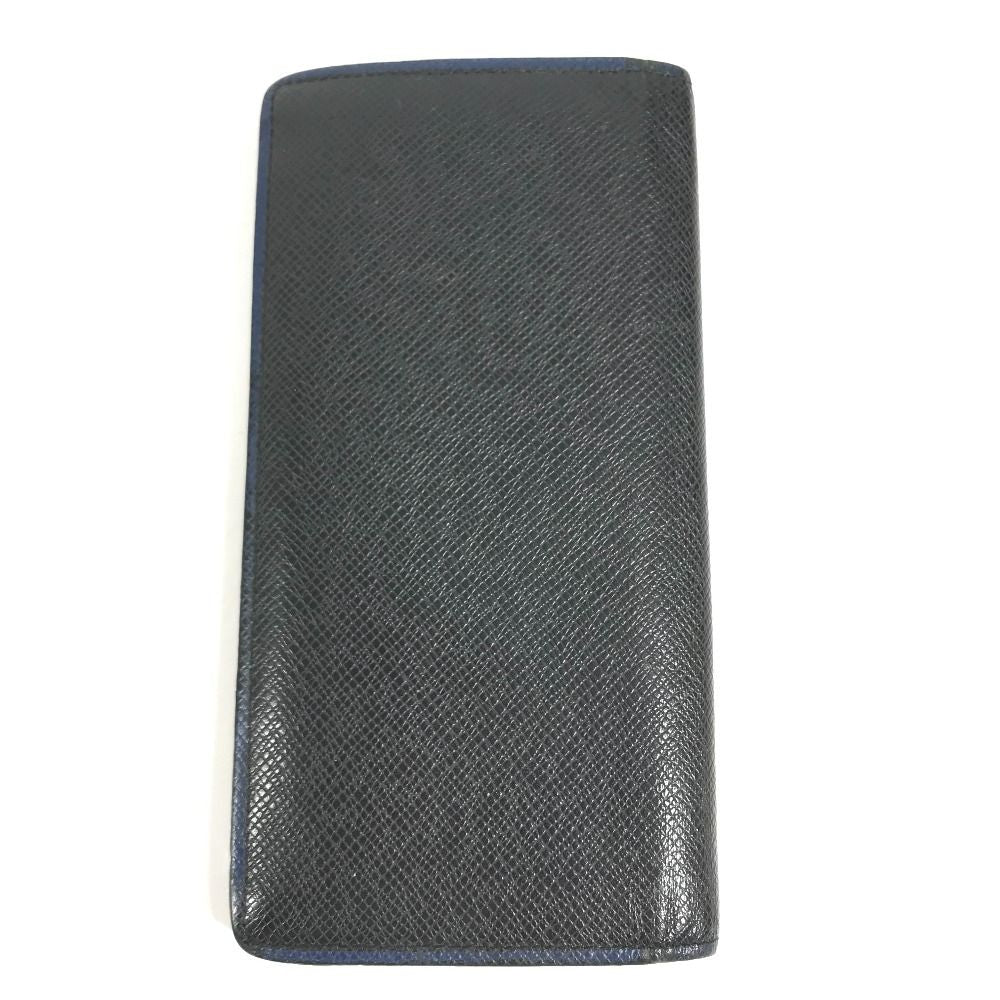 Louis Vuitton Wallet Portefeuille Brazza Taiga Leather Black — view 2
