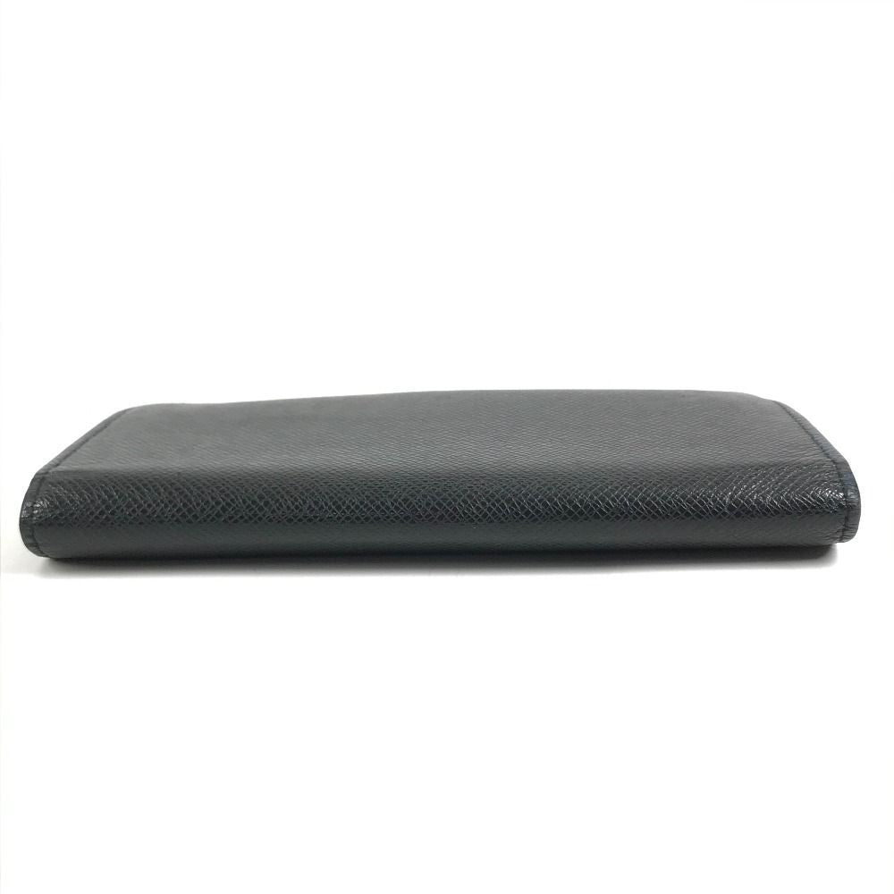 Louis Vuitton Wallet Portefeuille Brazza Taiga Leather Black — view 6