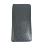 Louis Vuitton Wallet Portefeuille Brazza Taiga Leather Black