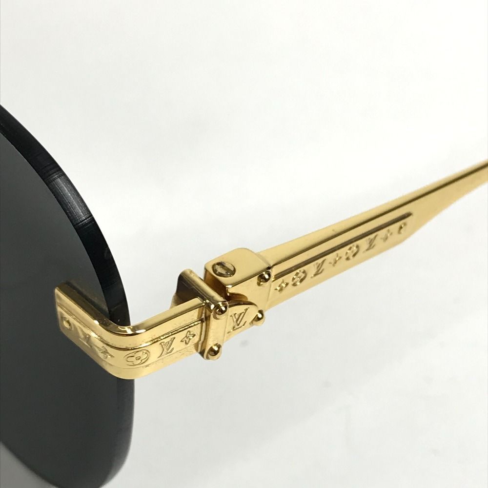 Louis Vuitton Sunglasses Ash Metal Gold Eyewear — view 7