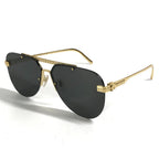 Louis Vuitton Sunglasses Ash Metal Gold Eyewear