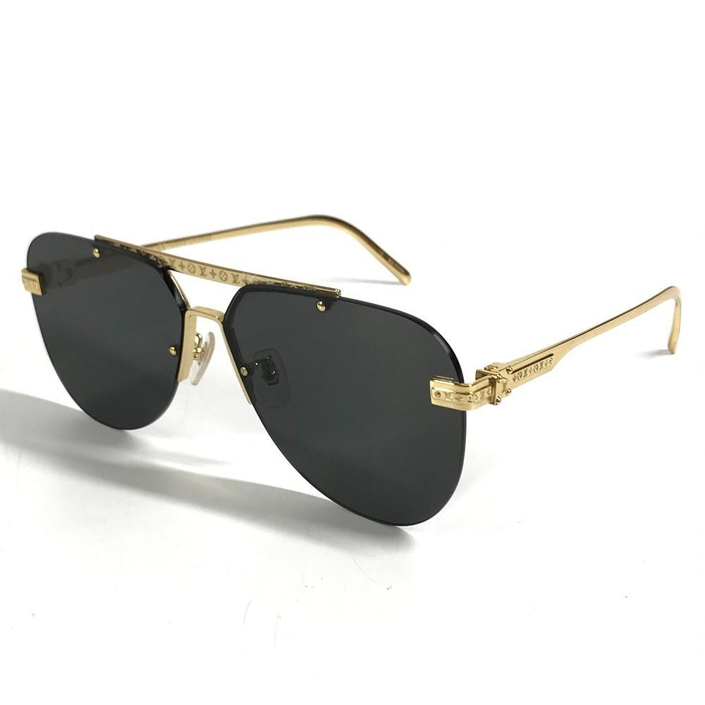Louis Vuitton Sunglasses Ash Metal Gold Eyewear