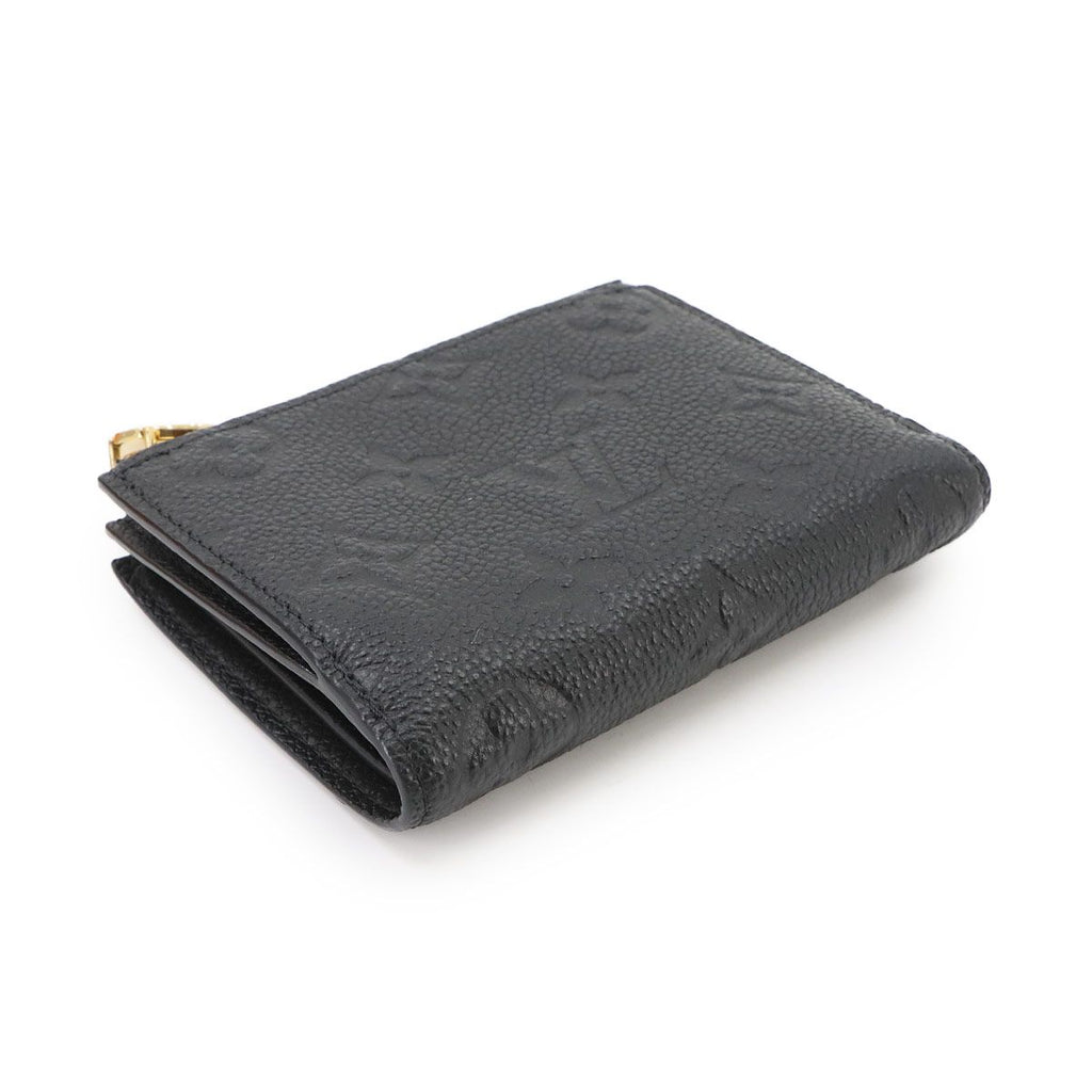 Louis Vuitton Monogram Empreinte Portefeuille Lisa Bifold Wallet Noir — view 4