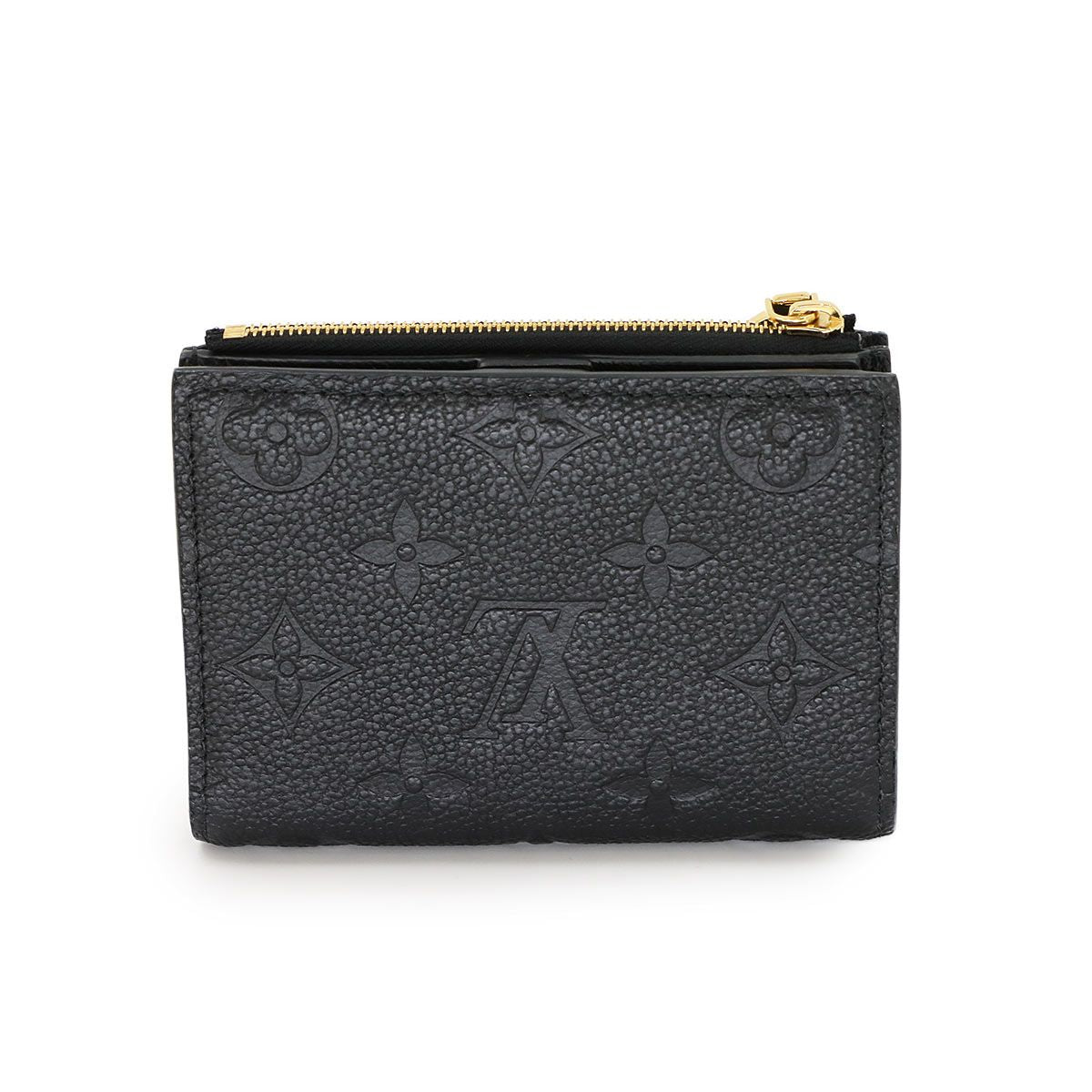 Louis Vuitton Monogram Empreinte Portefeuille Lisa Bifold Wallet Noir — view 3