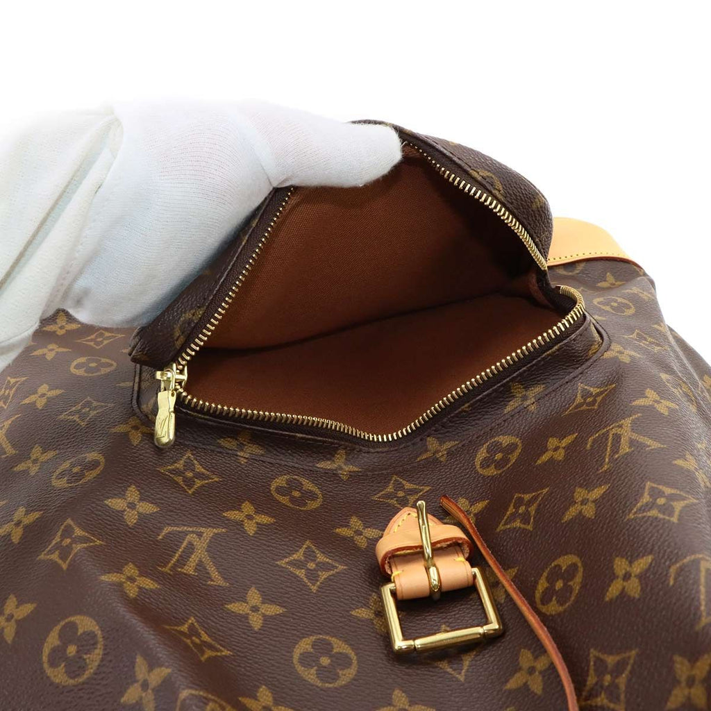 Louis Vuitton Monogram Montsouris GM Backpack Brown — view 7