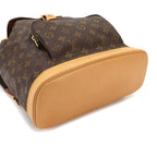 Louis Vuitton Monogram Montsouris GM Backpack Brown — view 4
