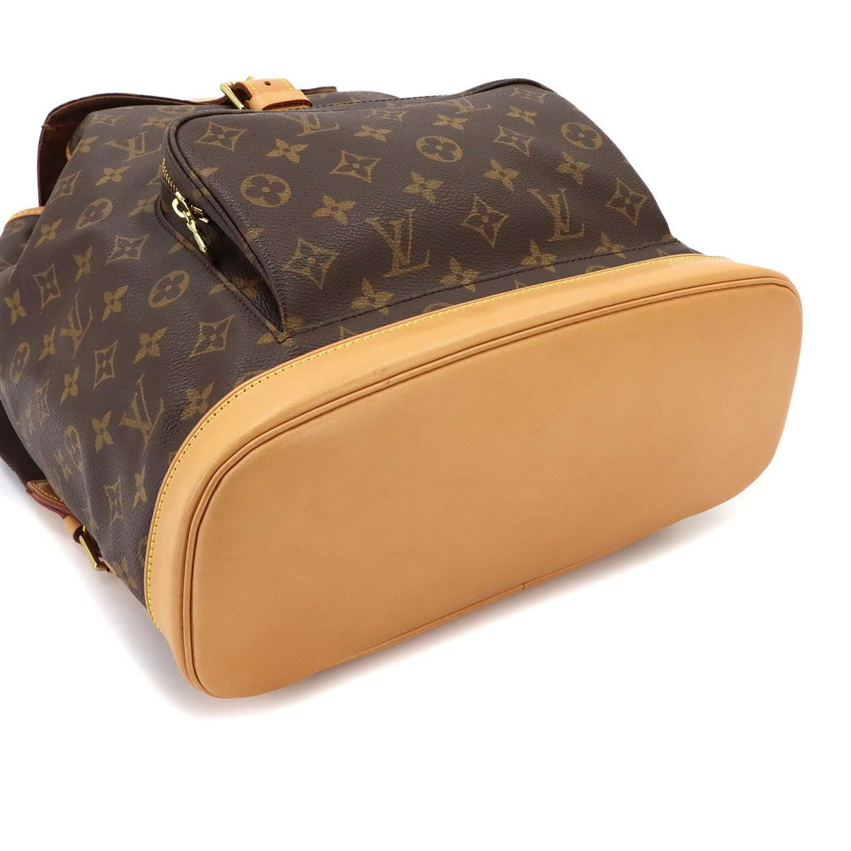 Louis Vuitton Monogram Montsouris GM Backpack Brown — view 4
