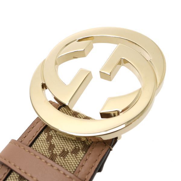 Gucci Interlocking Belt Beige — view 4