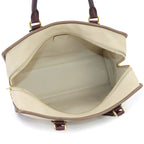 Loewe Amazona 36 Hand Bag Leather Beige Brown Bordeaux Gold — view 7