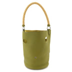 Hermes Mangeoire MM Hand Bag Taurillon Clemence Green — view 2