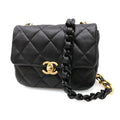 Chanel Quilted Half Plastic Chain