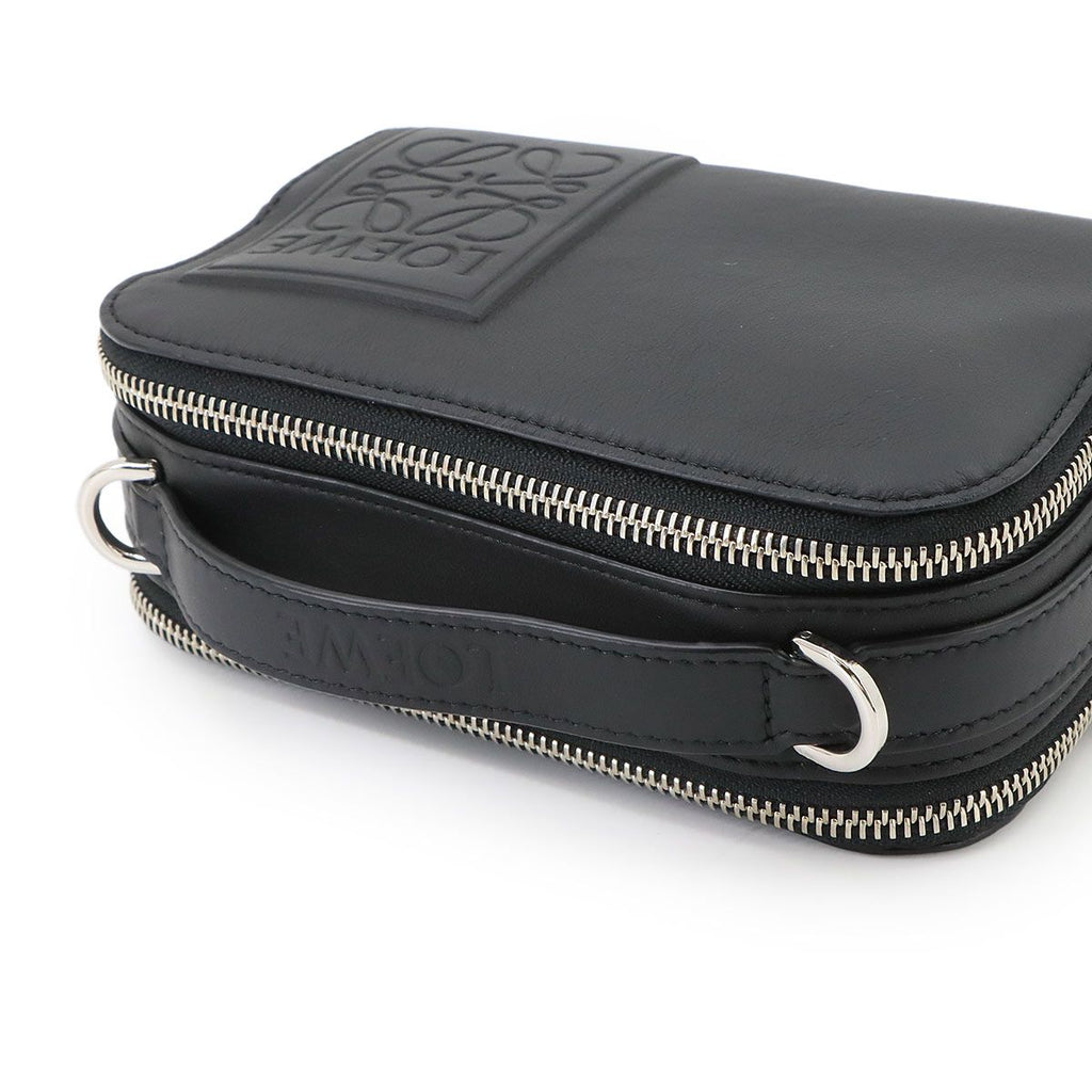 Loewe Crossbody Camera Bag Mini 2-Way Leather Black — view 6