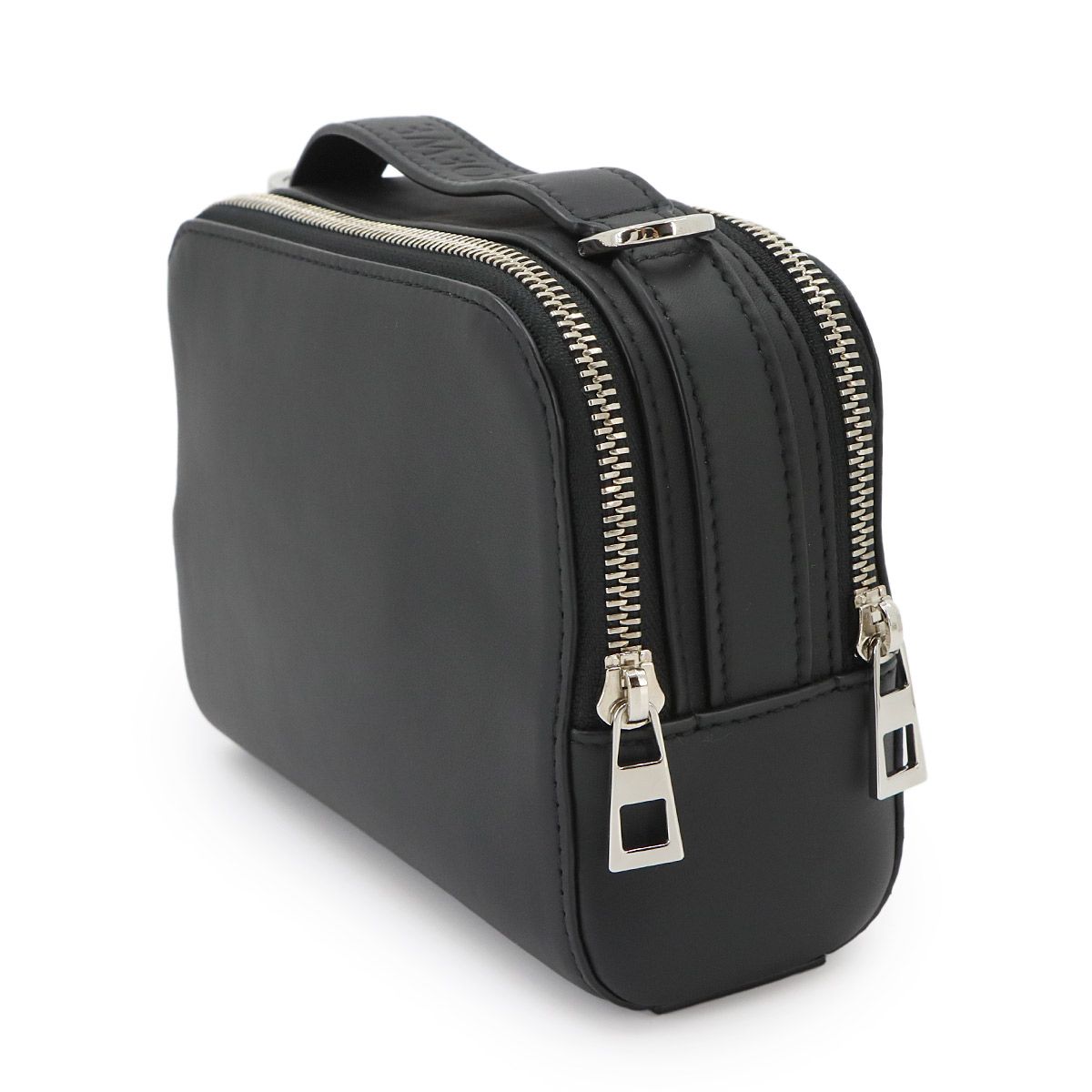Loewe Crossbody Camera Bag Mini 2-Way Leather Black — view 4