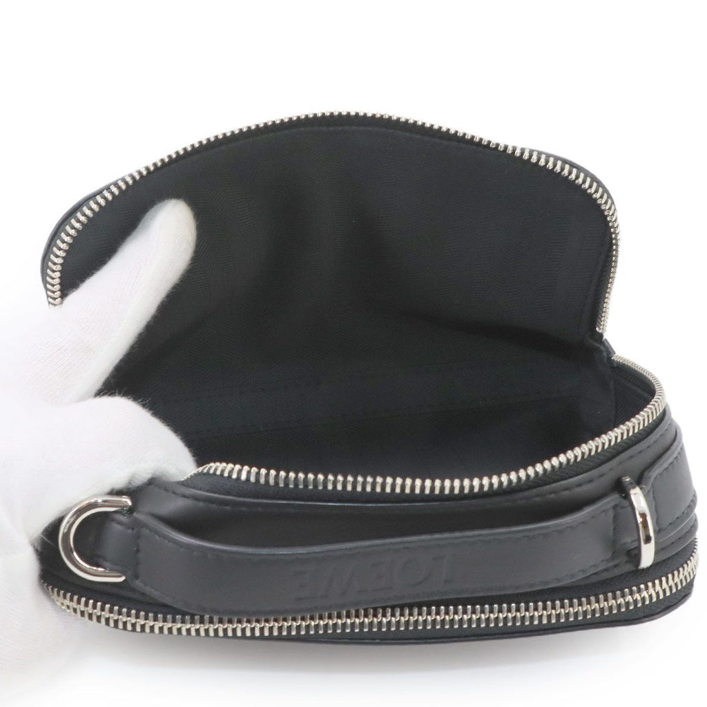 Loewe Crossbody Camera Bag Mini 2-Way Leather Black — view 8