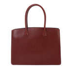 Hermes White Bass PM Tote Bag Lycee Rouge Ash Red Gold — view 3