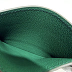 Hermes H Sellier Color Fill Card Case Evercolor Vert Moyenne Cypres — view 5