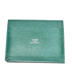 Hermes H Sellier Color Fill Card Case Evercolor Vert Moyenne Cypres