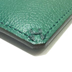Hermes H Sellier Color Fill Card Case Evercolor Vert Moyenne Cypres — view 3