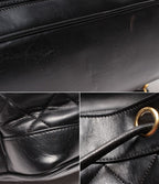 Chanel Backpack Gold Quilted Lambskin — view 6
