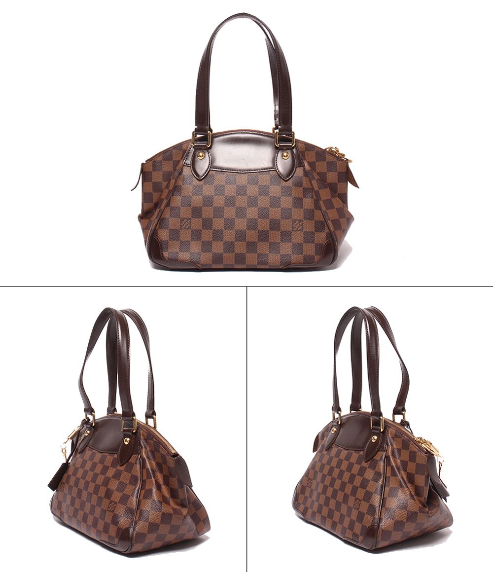 Louis Vuitton Tote Shoulder Bag Verona PM Damier Ebene — view 2