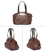 Louis Vuitton Tote Shoulder Bag Verona PM Damier Ebene — view 2