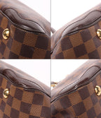 Louis Vuitton Tote Shoulder Bag Verona PM Damier Ebene — view 5