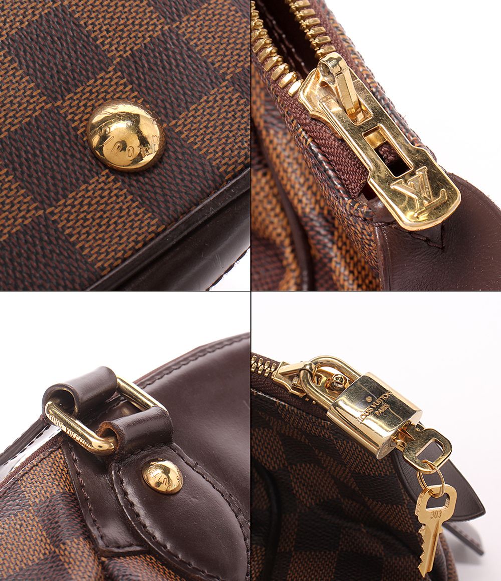 Louis Vuitton Tote Shoulder Bag Verona PM Damier Ebene — view 6